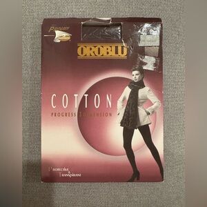 Oroblu Italian cotton tights - size S
